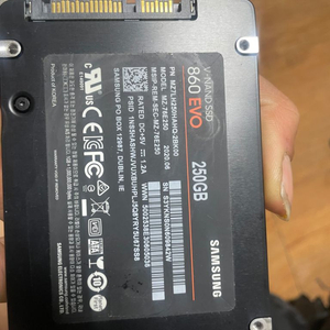 삼성 ssd 860EVO 250GB