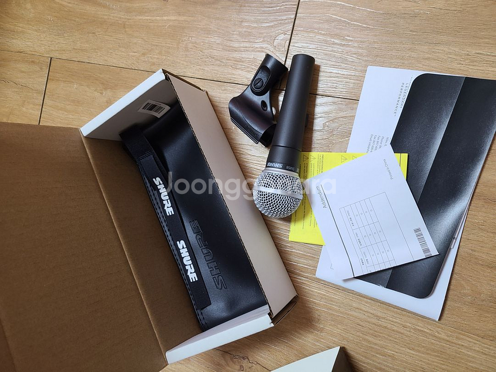 SHURE SM58 슈어 정품 다이나믹 마이크--2