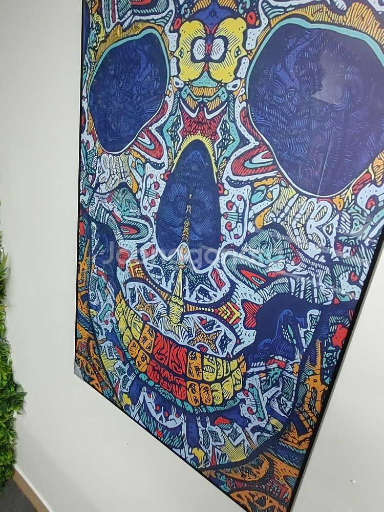 초대형 해골 팝아트 대형 그림 액자 대형 인테리어 소품--5
