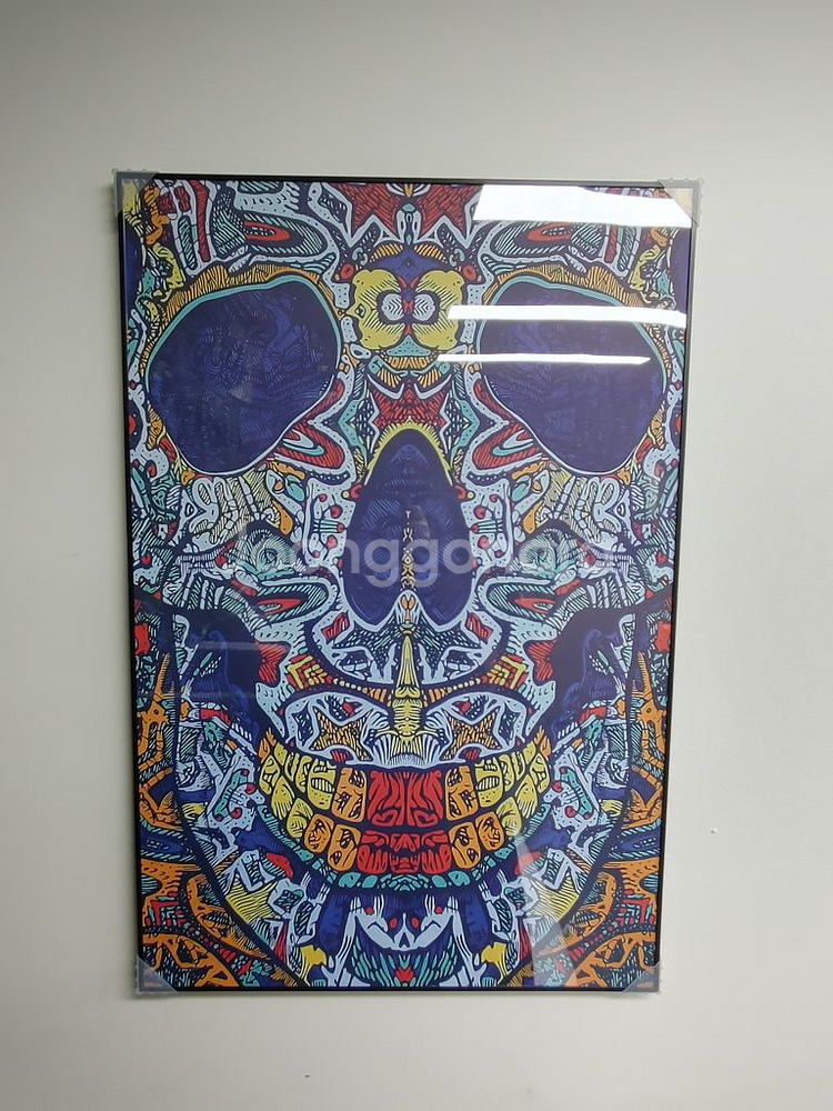 초대형 해골 팝아트 대형 그림 액자 대형 인테리어 소품--7