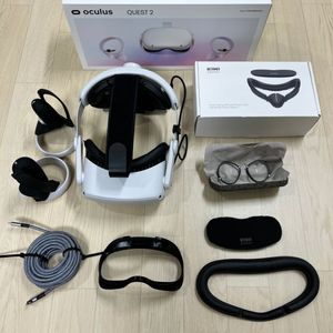 오큘러스 퀘스트2 128GB 각종 악세사리 포함