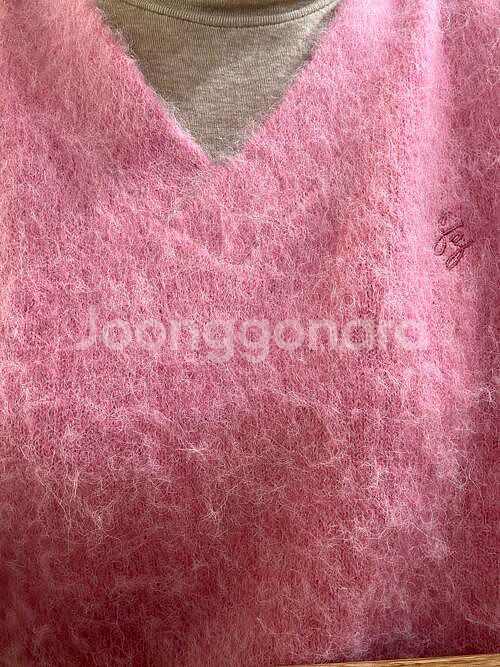 시야쥬 핑크 조끼--2