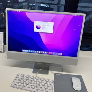 IMAC M1 24엔치 판매합니다 상태 최상풀박스