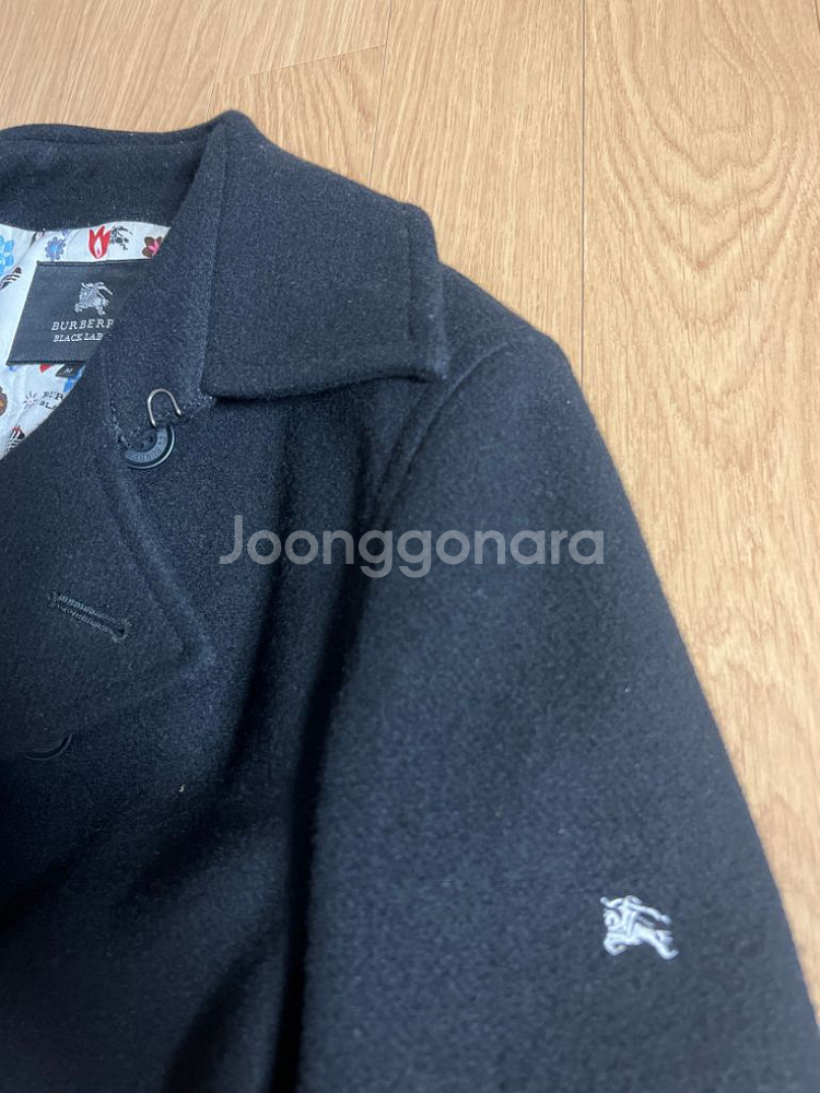 버버리 블랙라벨 피코트--1