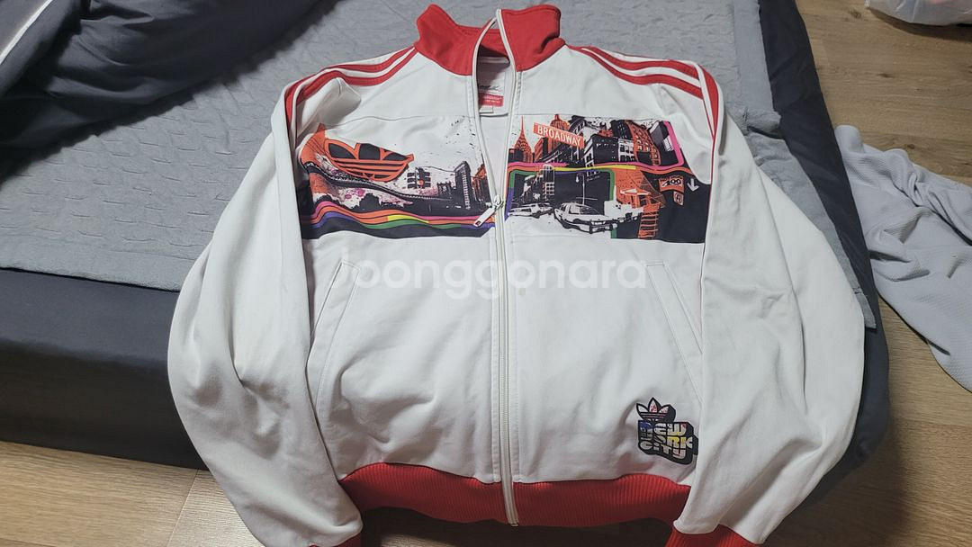 아디다스져지 흰빨--0