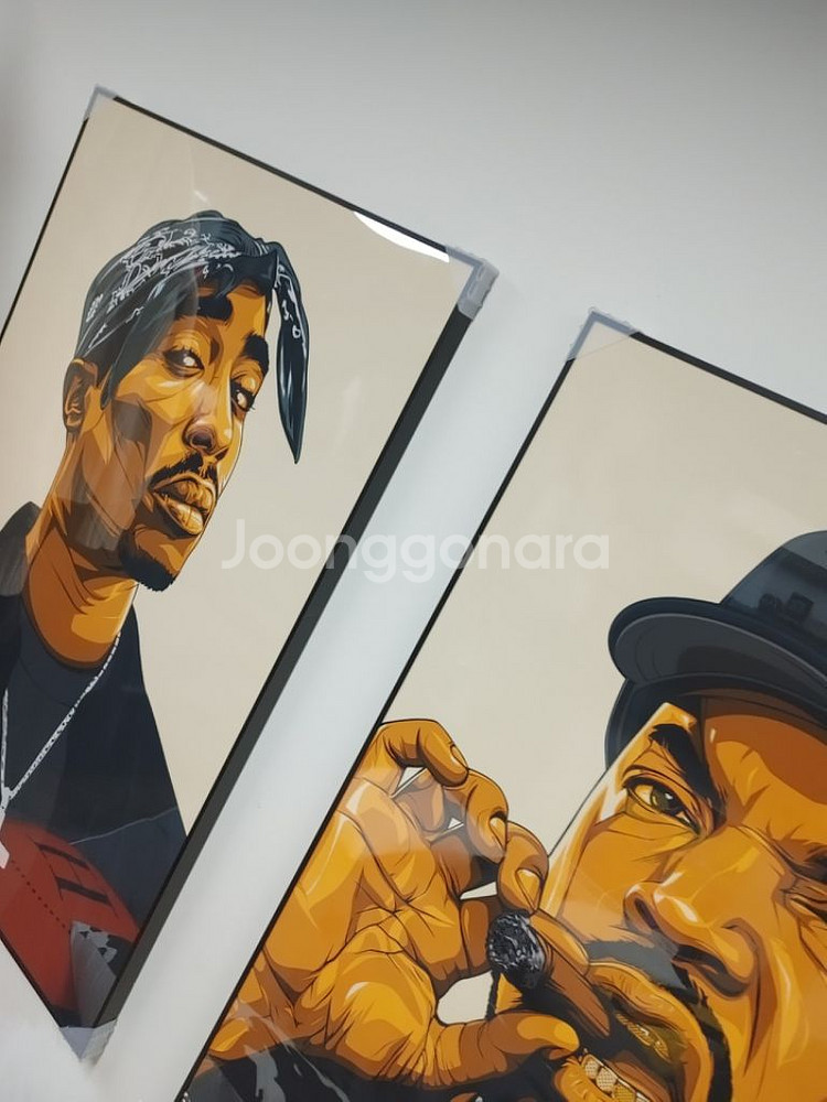 힙합 뮤지션 음악 대형 팝아트 그림 액자 인테리어 소품--9