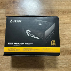 MSI A850GF 850W 팝니다