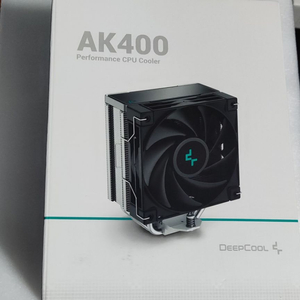 딥쿨 AK400 블랙 CPU쿨러