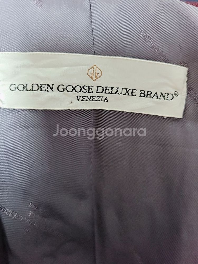 옷장정리) 정품 골든구스 디럭스 누빔 롱 점퍼 s--8