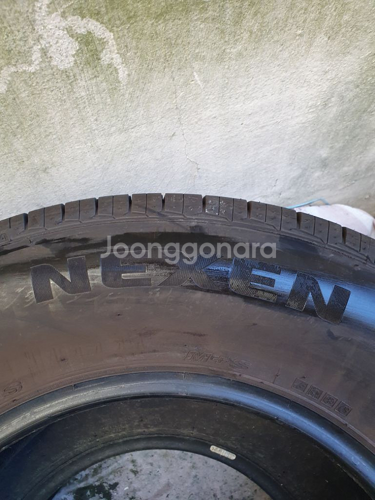 중고타이어 A급 넥센 225 70R 16 2개--8