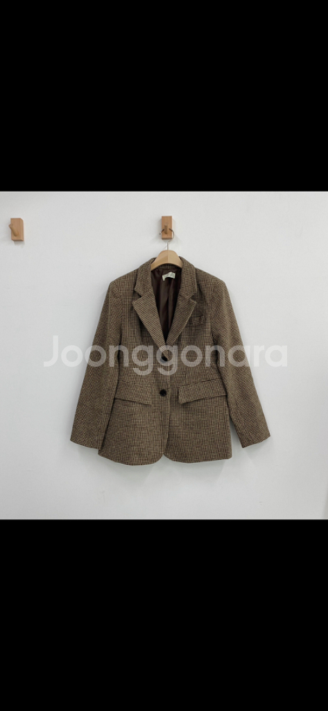 (새상품)하운드체크 헤링본자켓 팝니다--5