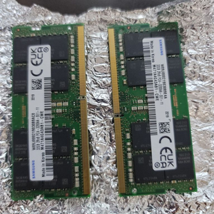 노트북램 ddr4 32기가 2개 팜니다