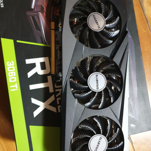 기가바이트 rtx3060ti lhr 게이밍 oc 팔아요