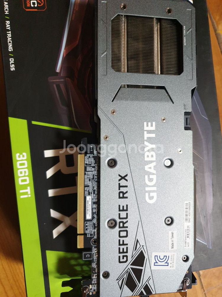기가바이트 rtx3060ti 게이밍 oc 팔아요--1