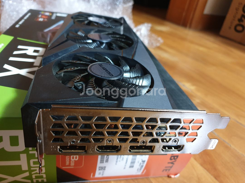 기가바이트 rtx3060ti 게이밍 oc 팔아요--3