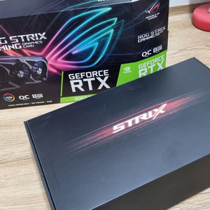 그래픽카드 Rtx3060ti 스트릭스 (상태 S급)