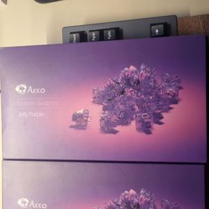 akko 젤리퍼플 기계식 키보드 스위치