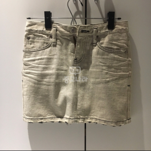 아이보리그레이 청치마/ 사이즈 s (44-55 추천) 이미지