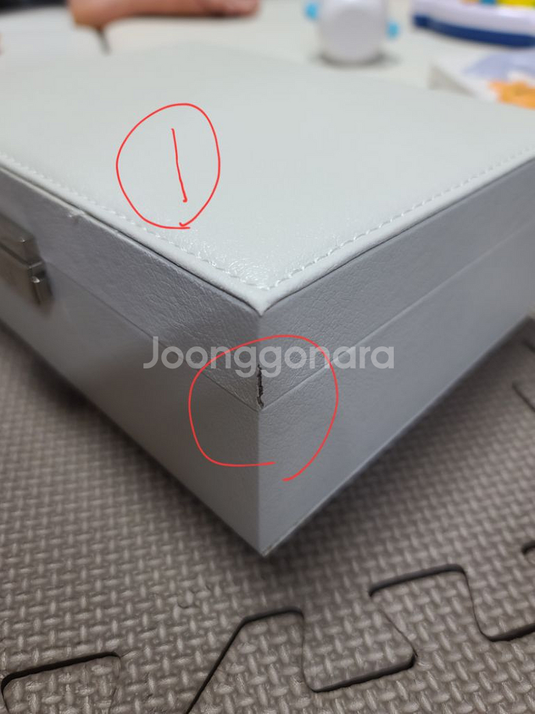 2단 악세사리보관함 미세하자 새제품 재고처분--7