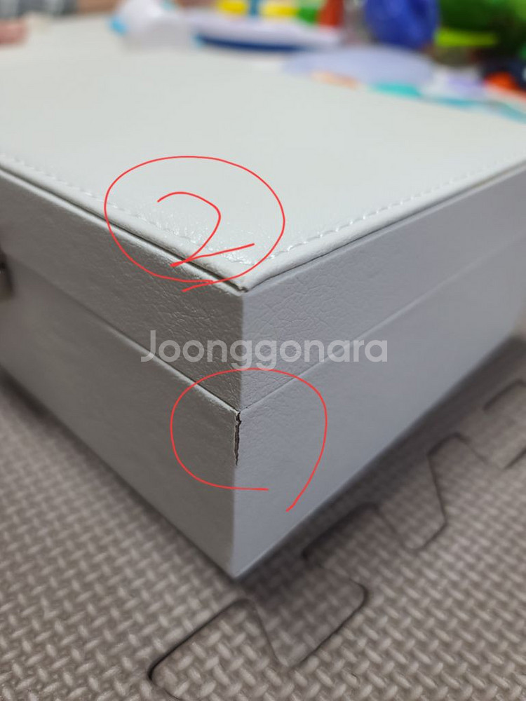 2단 악세사리보관함 미세하자 새제품 재고처분--8