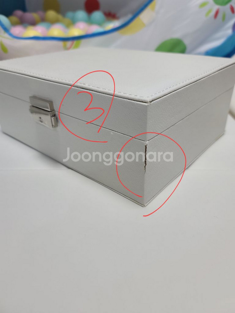 2단 악세사리보관함 미세하자 새제품 재고처분--9