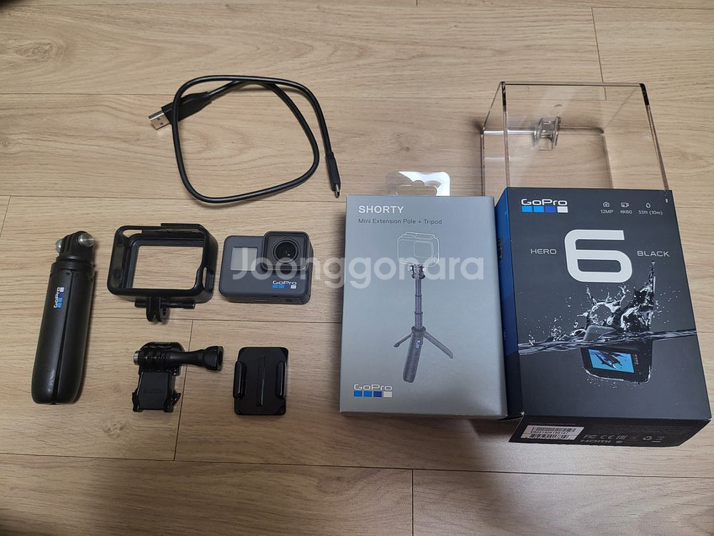 고프로 히어로6 블랙 + 쇼티 판매--1