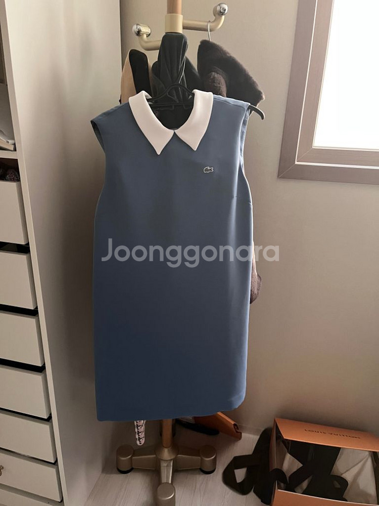 라코스테 나시 원피스--0