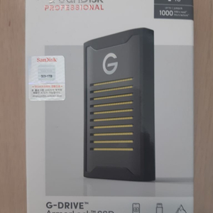 샌디스크 프로페셔널 지드라이브 ssd 1tb