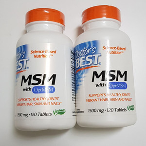 닥터베스트 MSM 1500ml 120Tablets 2병