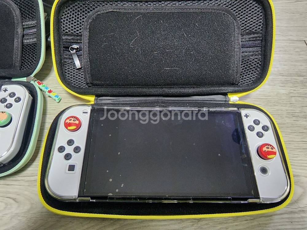 닌텐도스위치 oled 두대분 판매 (민트색 팔림)--1