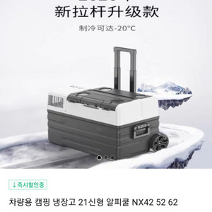 알피쿨 캠핑용 냉장고 냉동고 nx42 아이스박스