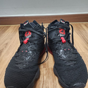 나이키 농구화 르브론17 검빨(275, 중고)
