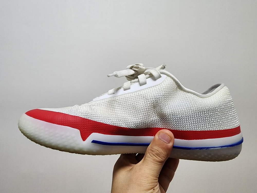 컨버스 농구화(올스타 프로BB 로우 흰빨파 270)--2