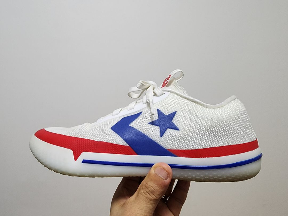 컨버스 농구화(올스타 프로BB 로우 흰빨파 270)--5