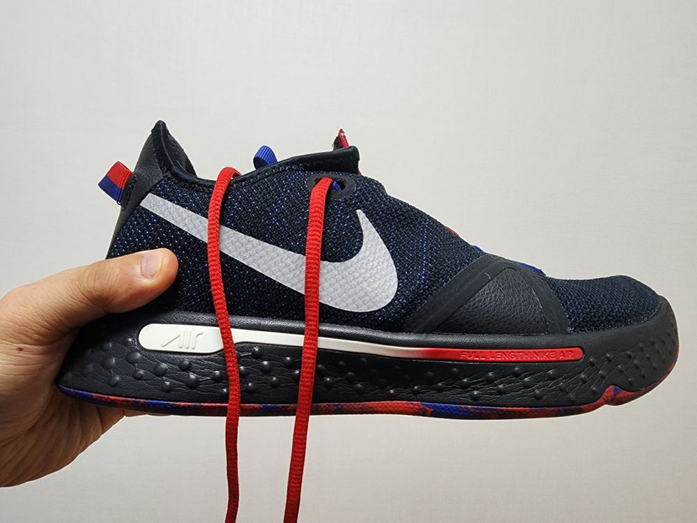 나이키 농구화 PG4 남빨(중고, 280)--3