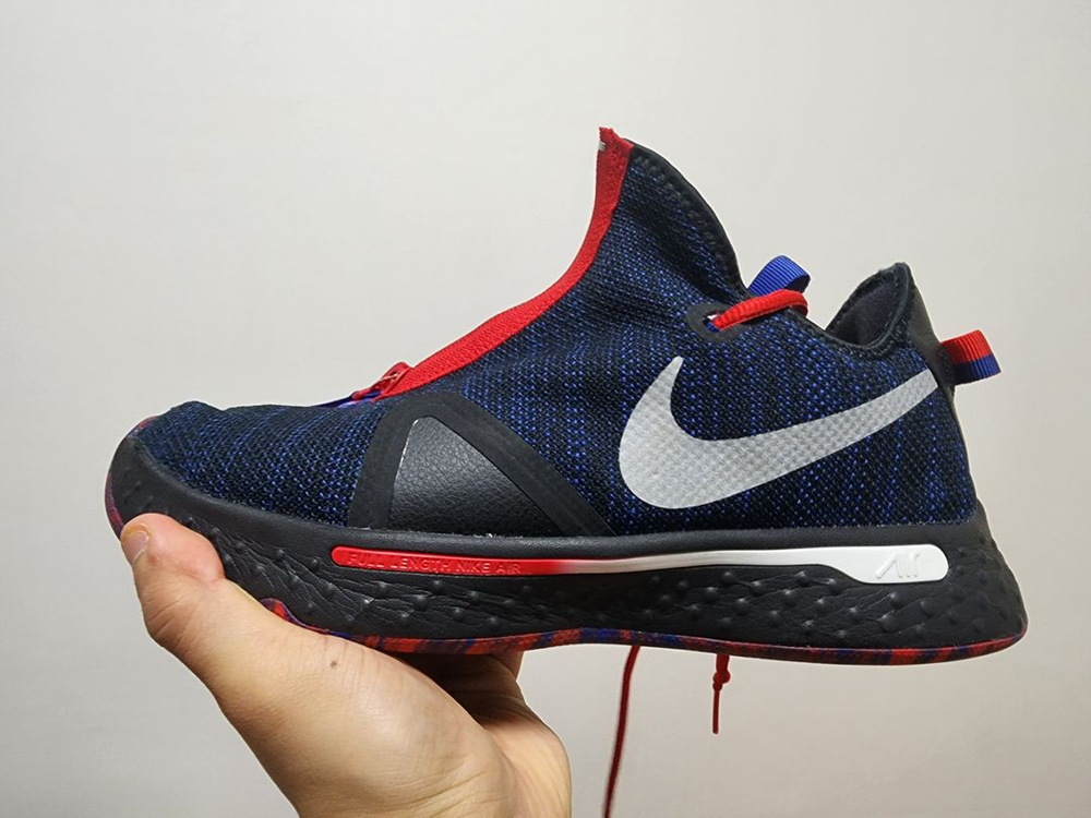 나이키 농구화 PG4 남빨(중고, 280)--5