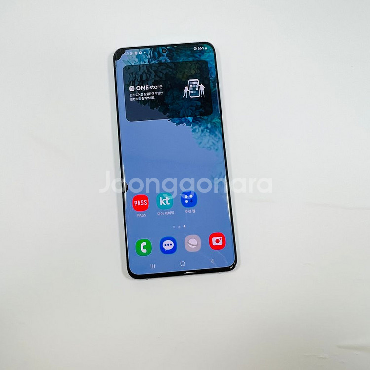 갤럭시 S20플러스 블루 256기가 꿀폰--2