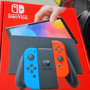 닌텐도스위치 oled 미개봉 네온블루 판매합니다.