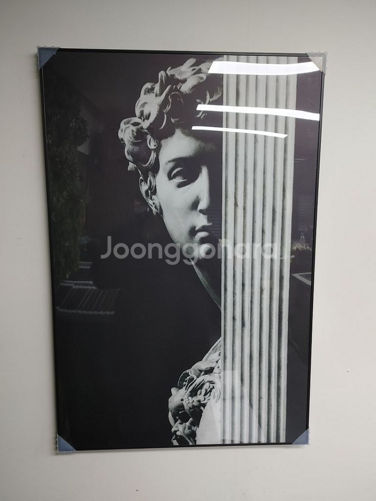 로마석상 초대형 감성 그림 액자 대형 인테리어 소품--1