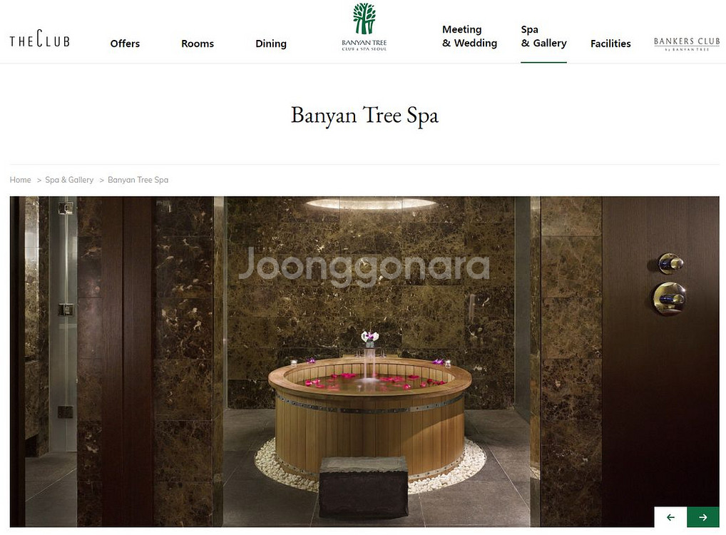 반얀트리 클럽 앤 스파 서울 전신마사지(60분) 1인--1