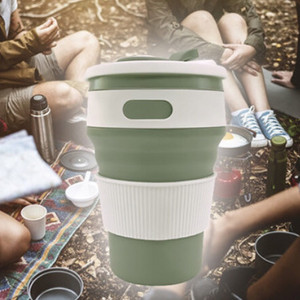 [새상품+무배] 첫사랑텀블러 접이식 실리콘 휴대용 물컵