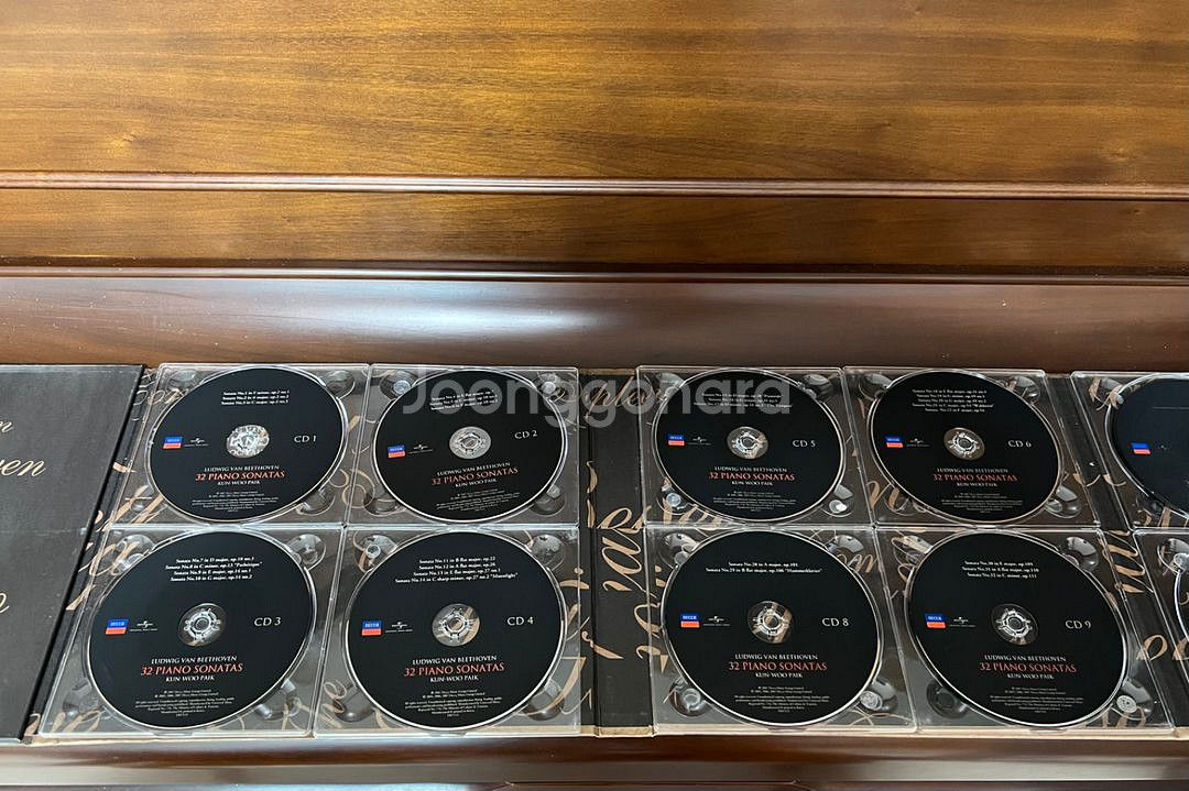 백건우 베토벤 32 피아노소나타 전집 한정판 DECCA--2