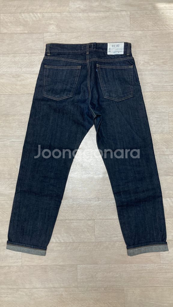 블루야드 레귤러 셀비지 진 청바지 택배비포함 2만원--1