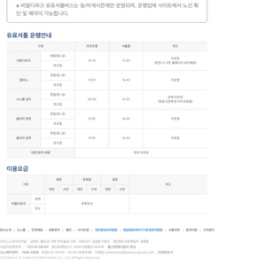 비발디 셔틀버스 1월 15일 급매