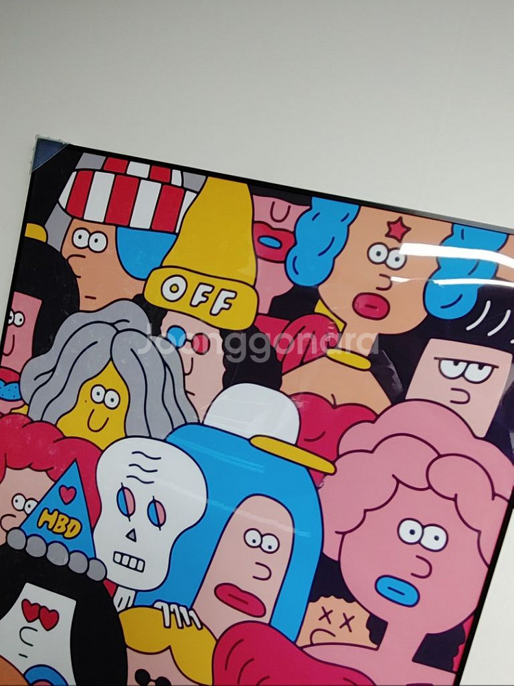 팝아트 캐릭터 초대형 그림 액자 대형 인테리어 소품--2