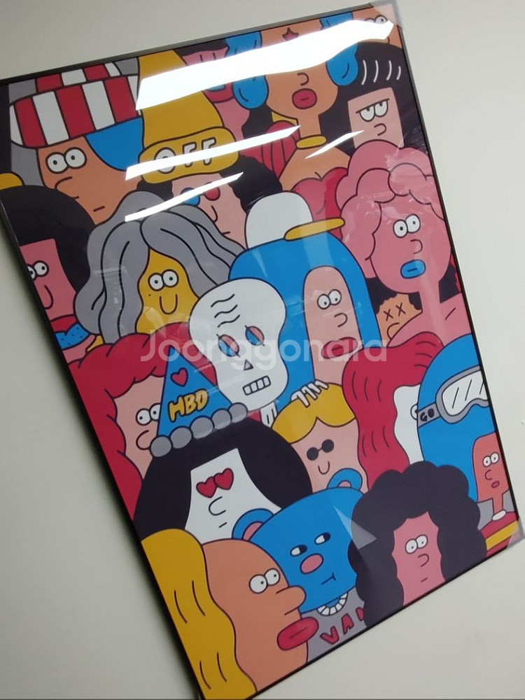 팝아트 캐릭터 초대형 그림 액자 대형 인테리어 소품--1