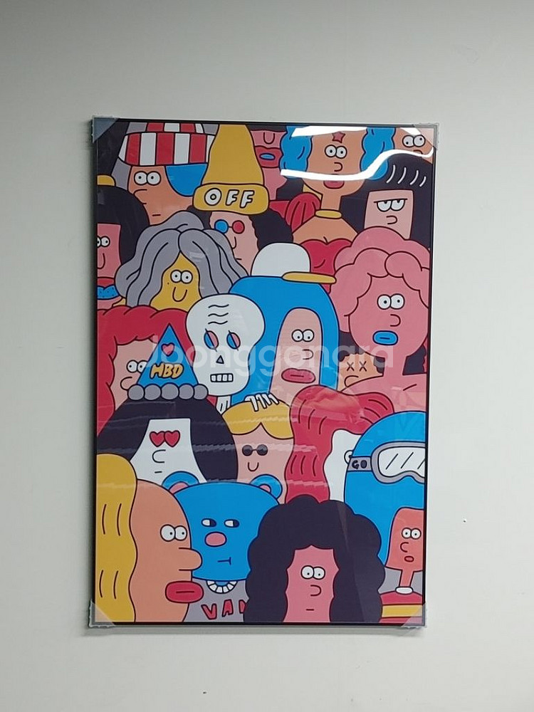 팝아트 캐릭터 초대형 그림 액자 대형 인테리어 소품--7
