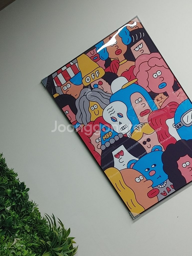 팝아트 캐릭터 초대형 그림 액자 대형 인테리어 소품--9