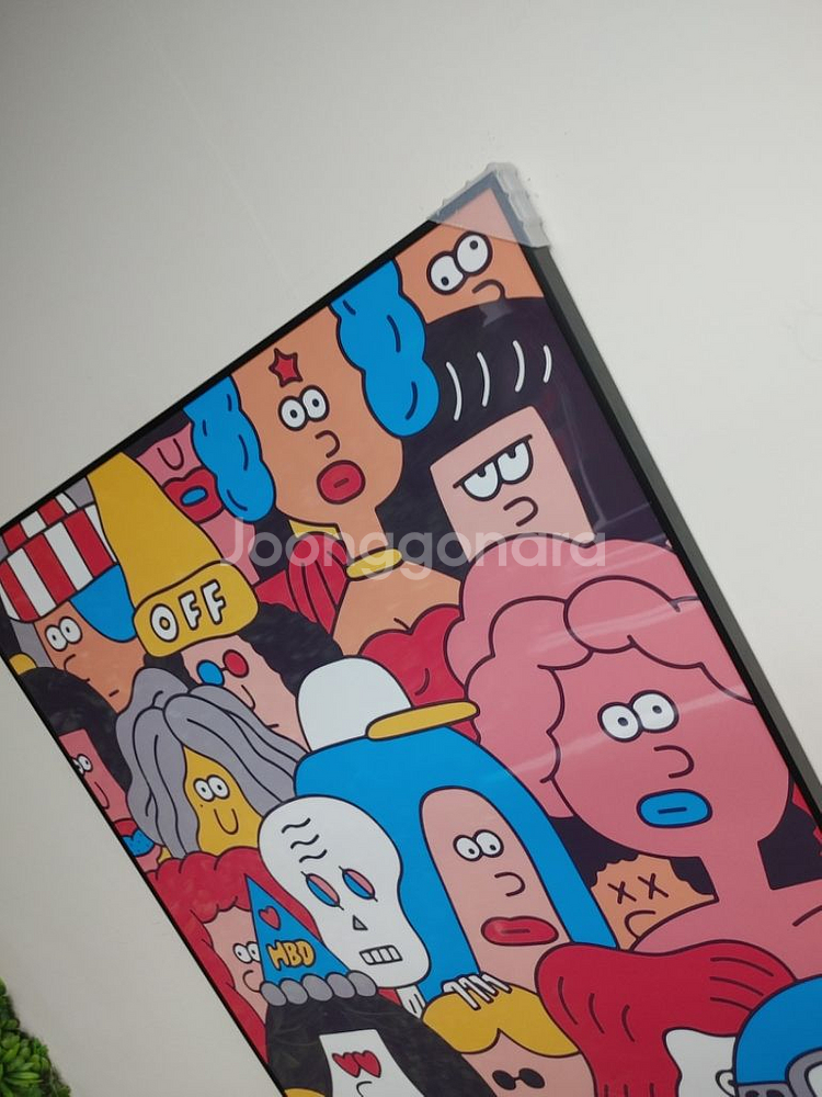 팝아트 캐릭터 초대형 그림 액자 대형 인테리어 소품--8
