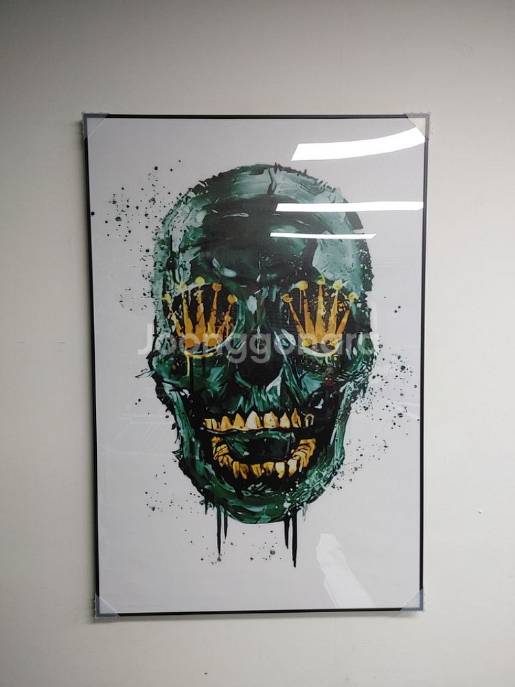 로렉스 로고 대형 해골 팝아트 그림 액자 인테리어 소품--1